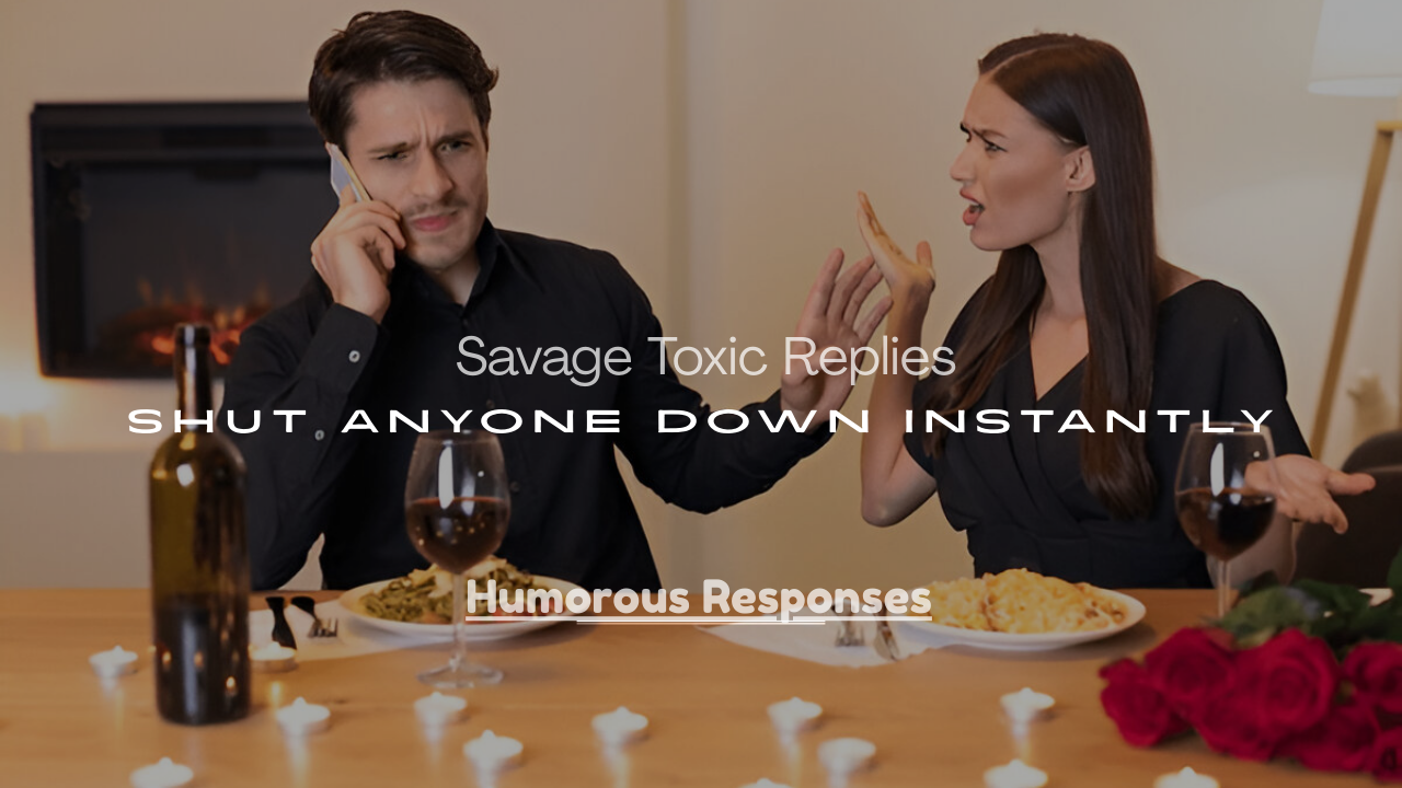 Replies to Shut Anyone Down Instantly